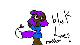 black lives matter! :c art