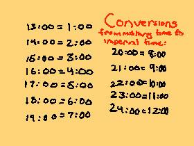 Time Conversions