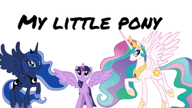 My little pony poster