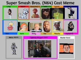 super smash bros n64