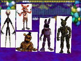 Fnaf battle pt 1