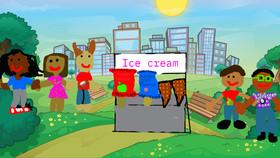 ice cream stall