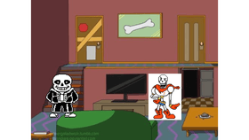 sans and paps joke