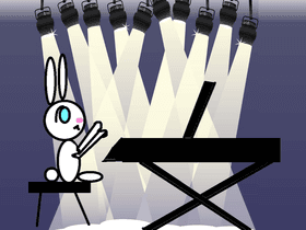 PIANO BUNNY!!!!