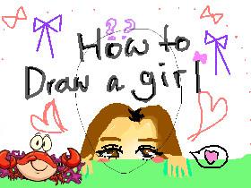 How to draw girl 2