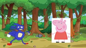 PEPPA PIG VS SANIC