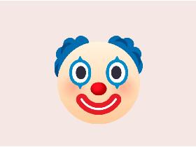 Doodle buddy clown