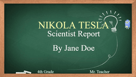 Scientist Report - TEMPLATE