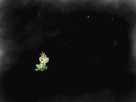 flingza the frog in space