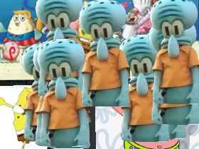 squidward dab squad