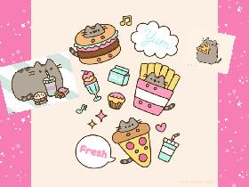 food pusheen 🐱