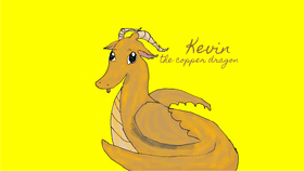 Kevin the copper dragon