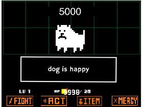 Undertale Dog Boss