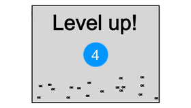 TAP to level up!