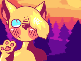 ☀️ little sunset fox ☀️