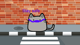 Stay Safe Cat