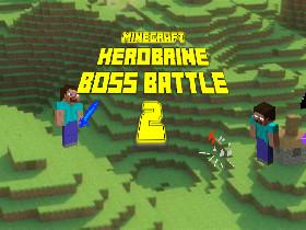 minecraft herobrine boss battle 2  1 2 3