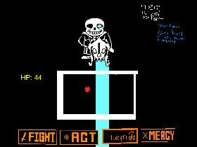 Sans Final Boss Undertale Complete (Hard)