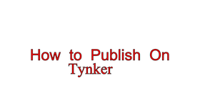 How to Publish On Tynker