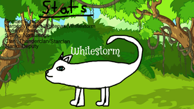Warrior cats cat #4 Whitestorm