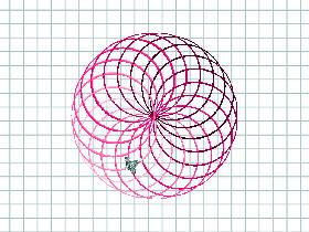 Spirals of pink