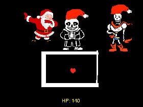 Sans boss fight christmas 1