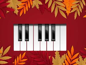 fall piano