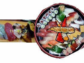 Sushi clock 1