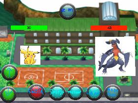 Pikachu VS Garchomp 1 1