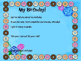 Birthday Mad Libs