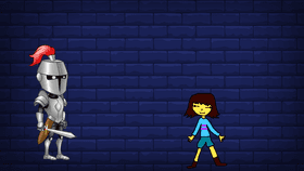 Frisk VS. undyne