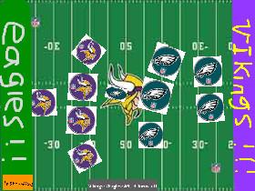 Eagles ( 1-2-1) vs Vikings ( 1-3) 1