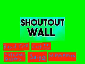 Shout Out Wall 5