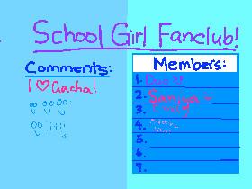 School Girl Fanclub 1 1 2