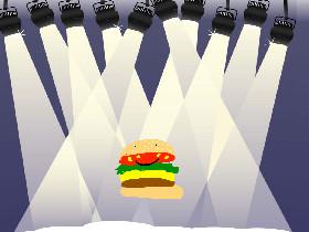 dancing burger