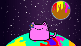 space kitty