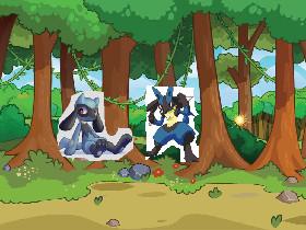 Riolu & Lucario 1