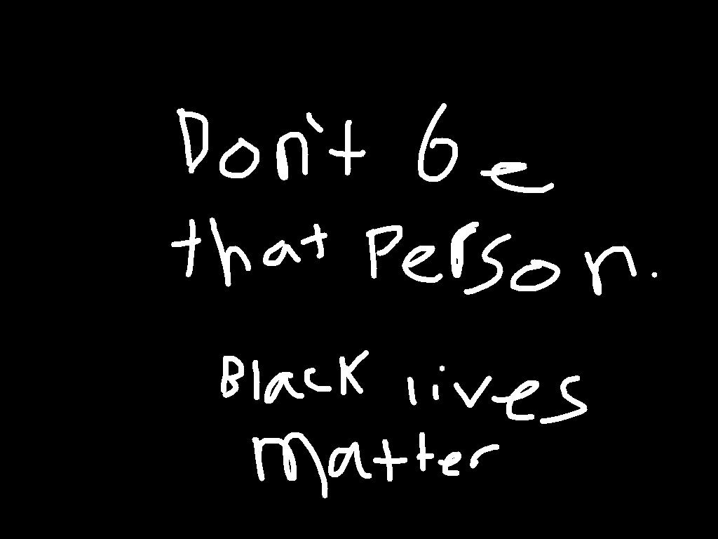 Black lives matter