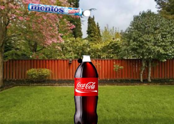 mentos in coke 1 1