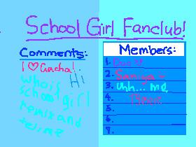 School Girl Fanclub 1 1 1