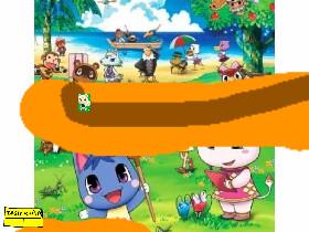 Animal Crossing Racetrack