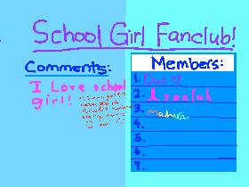 School Girl Fanclub