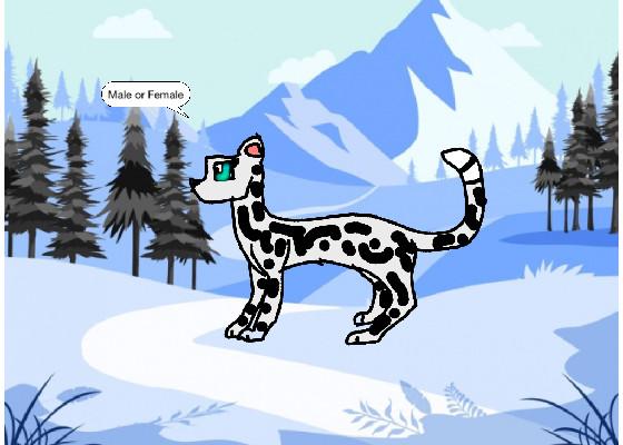 Make your own Snow Leopard!