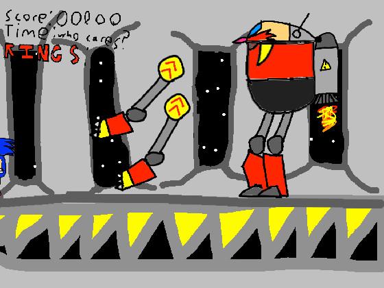 Sonic Death Egg robot Boss 1