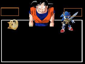 undertale shooting goku