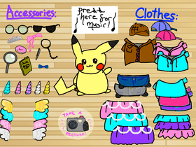 Pikachu Dress-up!