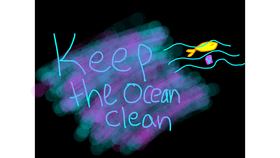 🌊keep the ocean clean!🐳🐬🐟