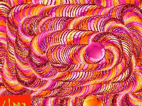 pink orange spin