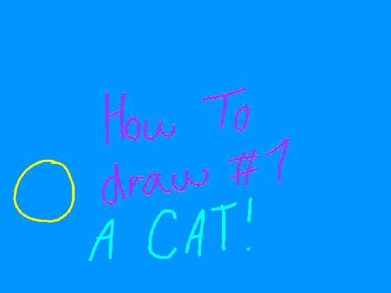 How to draw 1# (Kittycat)