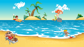 tropical beach